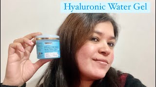 Review of Hyaluronic Water Gel by Paras Tomar Studd Muffyn hyaluronic skincare [upl. by Lonergan]