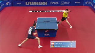 2015 ETTC MTFinal AUT vs GER 2 Stefan FEGERL  Dimitrij OVTCHAROV HD Full Match [upl. by Adnilrev618]