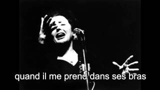 Edith Piaf  La vie en rose 1946 With lyrics [upl. by Beck333]