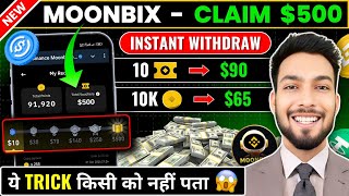 Binance Moonbix Earn EASY 500 Airdrop NOW  INSTANT Withdraw Simple Tasks BIG Rewards [upl. by Christal]