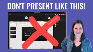 How to present PowerPoint in Microsoft Teams See notes slides and audience while you present [upl. by Drooff874]