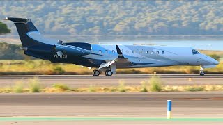 IBIZA Airport Plane Spotting Airbus 320 A321 B737 Private Jets Gulfstream Global Express [upl. by Sosthena]