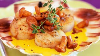 Recette  Coquilles saintJacques au curry [upl. by Burwell]