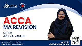 ACCA  MA Revision Game Plan 01 [upl. by Richarda466]