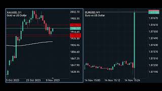 USD CPI High Impact Fundamental news 10 NOV 2023 [upl. by Leuqim]