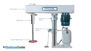 MorehouseCowles VSeries High Speed Dissolver Safety Features Overview [upl. by Idolem]