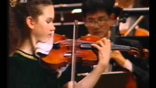 Hilary Hahn Beethoven Violin Concerto 25 Larghetto [upl. by Ajnotal]