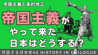 歴史42【帝国主義がやって来た日本はどうする？】帝国主義と条約改正 [upl. by Esinaej]