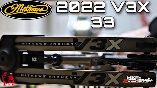 2022 Mathews V3X 33 Bow Review by Mikes Archery [upl. by Tooley]