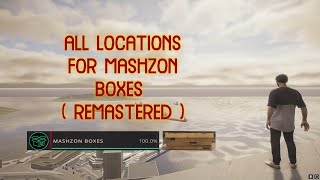 REMASTERED ALL LOCATIONS FOR MASHZON BOXES IN BMX STREETS [upl. by Ybocaj]