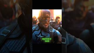 Whatever it Takes  Avengers EndGame Edit  4k shorts marvel mcu captainamerica [upl. by Yahska607]