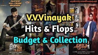 Director VVVinayak telugu movies budget and box office collection  VV Vinayak hits and flops [upl. by Kram]