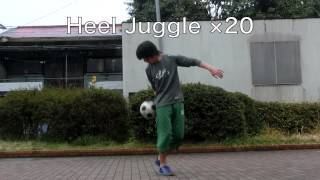 リフティングでパフォーマンスしたい人へ 5 important moves of Freestyle football [upl. by Nadab918]