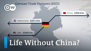 Study says decoupling from China wouldnt spell disaster for the German economy  DW News [upl. by Inva87]