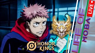 gojosaturo jujutsukaisen 人•͈ᴗ•͈  RANK PUSH  EP 180  lifeofmoba honorofkings [upl. by Dilaw972]