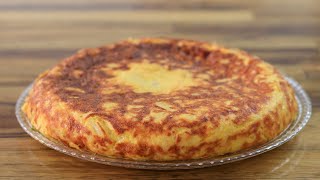 Spanish Omelette Recipe  Tortilla de Patatas [upl. by Nhaj445]