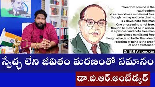 Universal Philosopher DrBaba Saheb Ambedkar Philosophy on life without worries and free mindKDS [upl. by Ahseim]