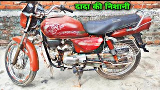 Old Splendor modified  Hero Honda Splendor modified  Splendor Restoration  Bike Painting  QBR [upl. by Malvino]