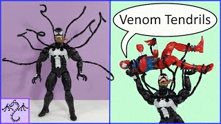 How to Make Easy Flexible Venom Symbiote Tendrils for your Action Figure [upl. by Ireland]