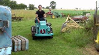 Ransomes MG5 Crawler Tractor  Drive By [upl. by Endor407]