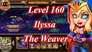 hero wars  Defeating Level 160 Ilyssa the Weaver with Artemis team [upl. by Dodd593]