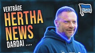 Sportliche Lage Dardai angezählt TALENT VERLÄNGERT 🏟 Hertha News [upl. by Ihsoyim788]