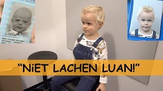 PASFOTO VOOR PASPOORT MAKEN  Bellinga Family Vlog 783 [upl. by Loats]