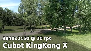 Cubot KingKong X  4K 2160p 30 fps camera video sample [upl. by Traci]