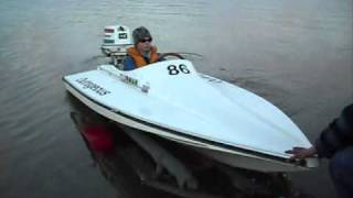 new raceboat test runwmv [upl. by Divaj194]