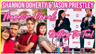 🔴LIVEMegacon 2024 90210 PANEL Shannon Doherty Jason Priestly [upl. by Ddarb452]