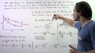 Otto Cycle Engine Example [upl. by Ewall]