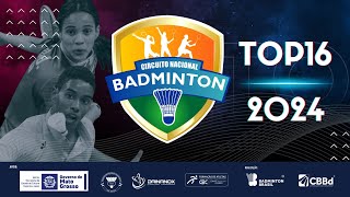 CANAL 03  III ETAPA NACIONAL DE BADMINTON  TOP16 [upl. by Latimore]