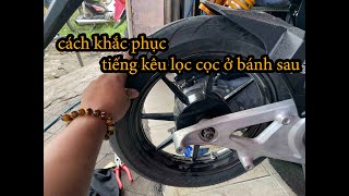 697 KHẮC PHỤC VARIO LẮC BÁNH SAU KÊU CỌC CỌC [upl. by Pippa83]