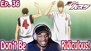 Kuroko No Basketball S2 Winter Cup Episode 36 ReactionReview  Dont Be Ridiculous [upl. by Ainat310]