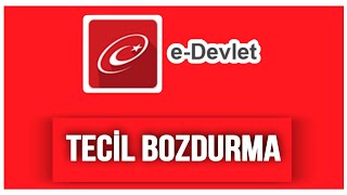 EDevlet Askerlik Tecil Ettirme  Tecil Bozdurma EDevlet [upl. by Christa]