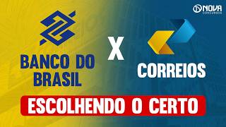 Edital Correios X Banco do Brasil 2024 EM BREVE qual vale mais a pena❓ [upl. by Riegel]