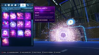 Singularity l Rocket League Goal Explosion 2020 SHOWCASE [upl. by Neetsirhc]