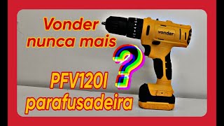 Review completo parafusadeira VONDER PFV120i 12v [upl. by Adnolay]