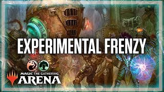 Guilds of Ravnica FUN Deck  Gruul Experimental Frenzy Burn  MTGArena Standard [upl. by Alehcim]