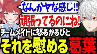 チームメイトのかるび虐に怒る葛葉が面白すぎたｗｗｗ【赤見かるび神成きゅぴ水無瀬Tonboラプラスダークネスにじさんじ切り抜きV最協VALORANT】 [upl. by Klapp]