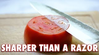 Beginners Guide To Real Knife Sharpening [upl. by Nlyak635]