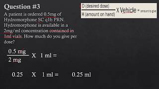 Medication Dosage Calculation Practice Questions [upl. by Annaj647]