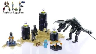 Lego Minecraft 21117 The Ender Dragon  Lego Speed Build Review [upl. by Giglio]