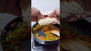 Masala Maggi Recipe Vegetable Masala Maggi Easy Snacks Recipe Spicy Maggi shorts [upl. by Eylloh]