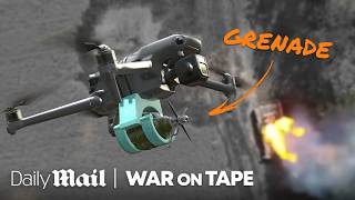 How Ukraines grenadedropping drones changed war  War on Tape  Daily Mail [upl. by Bach]