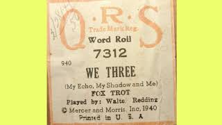 Ink Spots Hit We Three QRS 7312 Player Piano Roll [upl. by Nalyd264]