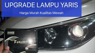 Super Terang  Ganti Lampu Led All New Yaris [upl. by Raclima228]