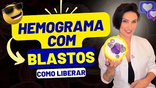 Como liberar laudo de HEMOGRAMA com blastos  Biomedicina  Biologia [upl. by Amann546]