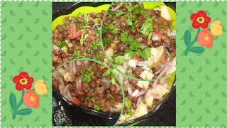 Kale Chana chaat ki Recipewatch till the end [upl. by Inkster]