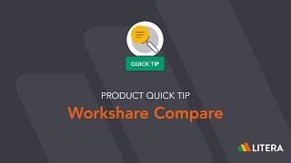 Workshare Compare  Quick Tip on Understanding Changes in Excel [upl. by Gibe884]